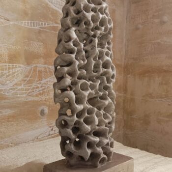 "hollow man" başlıklı Heykel Vasiliοs Alexiou tarafından, Orijinal sanat, Gaz beton