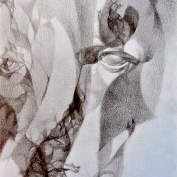 Dessin intitulée "28 Venus" par Vasyl Pal, Œuvre d'art originale, Crayon