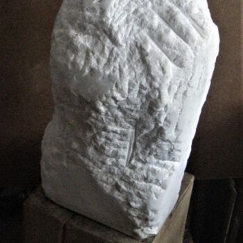 Sculpture titled "''HOMAGE TO CORNELI…" by Vasyl, Original Artwork, Stone