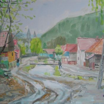 Painting titled "EARLY SPRING" by Vasyl, Original Artwork