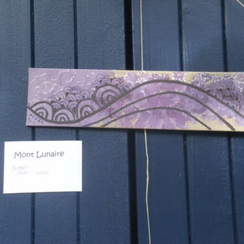 Painting titled "Mont Lunaire" by Power, Original Artwork