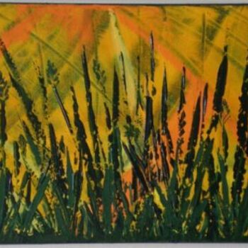 Painting titled "sweet grass" by Vcasey, Original Artwork