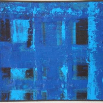 Painting titled "deepblue" by Vcasey, Original Artwork