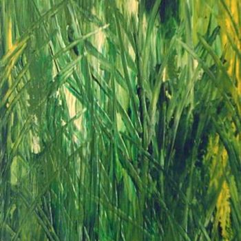 Painting titled "junglegrass" by Vcasey, Original Artwork