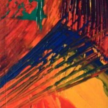 Pittura intitolato "rainbow" da Vcasey, Opera d'arte originale