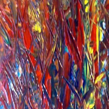 Painting titled "redbranches" by Vcasey, Original Artwork