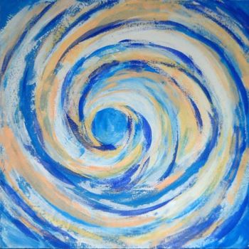 Painting titled "hurricanehope" by Vcasey, Original Artwork