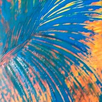 Painting titled "PALM" by Vcasey, Original Artwork