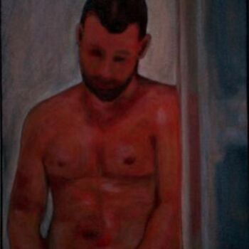 Pintura intitulada "shower" por Vcasey, Obras de arte originais
