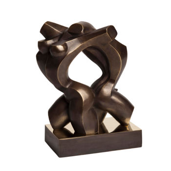 Sculpture intitulée ""Unity" Contemporar…" par Veaceslav Jiglitski, Œuvre d'art originale, Bronze