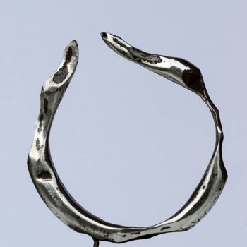 Sculpture titled "Alliance" by Veca, Original Artwork, Metals