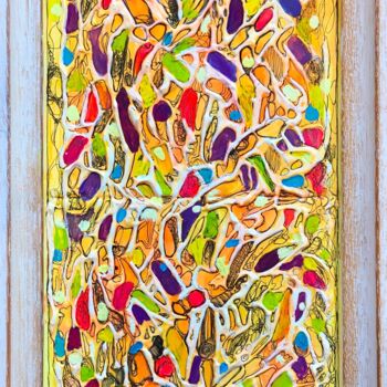 "152. Lemonade" başlıklı Tablo Veera Zukova tarafından, Orijinal sanat, Akrilik Diğer sert panel üzerine monte edilmiş