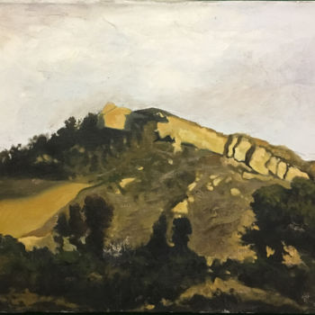 Malerei mit dem Titel "Landscape 1" von Vella, Original-Kunstwerk, Öl