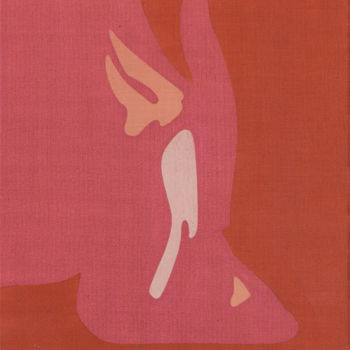 Painting titled "3- Yoga urdhva-padm…" by Vera Soares Branco, Original Artwork, Acrylic