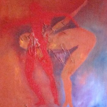 Peinture intitulée "Danser sa vie 1" par Veradias, Œuvre d'art originale