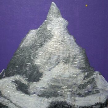 Peinture intitulée "Matterhorn." par Veranika Bo, Œuvre d'art originale