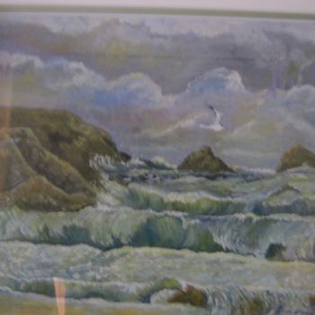 Painting titled "rivage breton" by Jean Pierre Verdier, Original Artwork