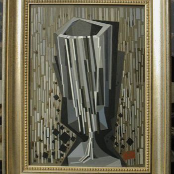 Peinture intitulée "Рюмка" par Vermishev, Œuvre d'art originale, Autre