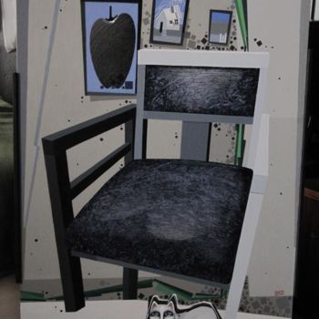 绘画 标题为“"Стул-кресло, 30-е…” 由Vermishev, 原创艺术品, 其他