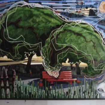 Pintura titulada "Черная речка" por Vermishev, Obra de arte original, Otro