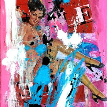 Painting titled "MODERN VENUS" by Vero Cristalli, Original Artwork, Collages