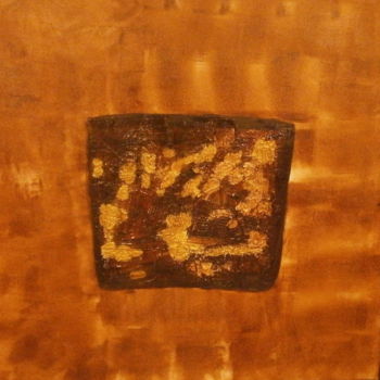 Peinture intitulée "Caramel" par Véro Mazurek, Œuvre d'art originale