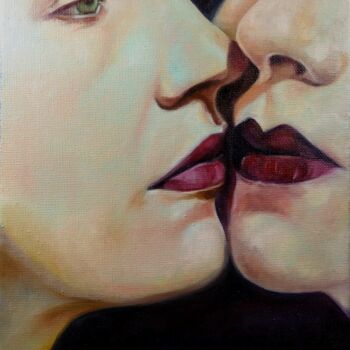Painting titled "Your comfort "The k…" by Veronica Ciccarese, Original Artwork, Oil