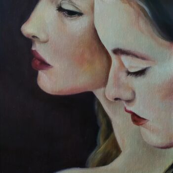 Painting titled "Your comfort III "B…" by Veronica Ciccarese, Original Artwork, Oil