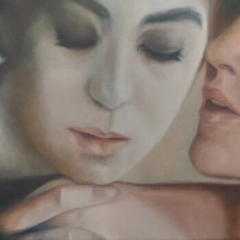 Painting titled "Your comfort VI " D…" by Veronica Ciccarese, Original Artwork, Oil