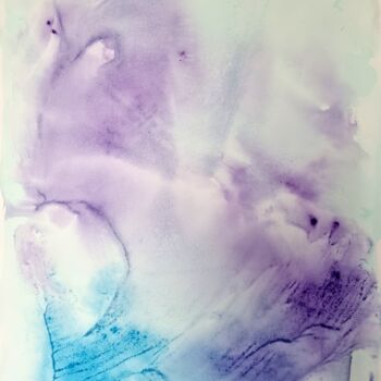 Картина под названием "Sea inspiration I. 2" - Veronika Posta, Подлинное произведение искусства, Акрил