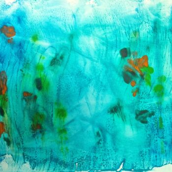 Painting titled "Sea inspiration III…" by Veronika Posta, Original Artwork, Acrylic