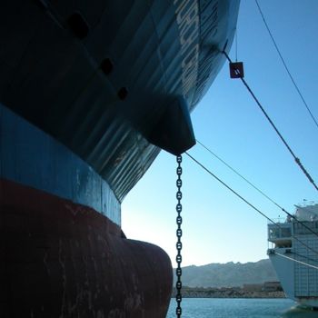 Photographie intitulée "Bateaux 05" par Véronique Brill, Œuvre d'art originale