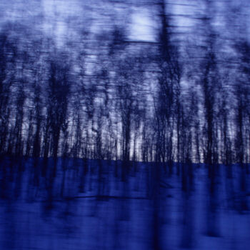 Фотография под названием "Blue(s), paysage ém…" - Véronique Durruty, Подлинное произведение искусства, Не манипулируемая фот…