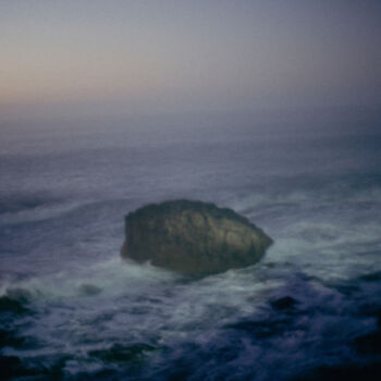 "Blue(s), paysage ém…" başlıklı Tablo Véronique Durruty tarafından, Orijinal sanat, Fotoşopsuz fotoğraf