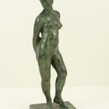 Sculpture titled "Entrechats (Bronze)" by Véronique Lopez-Boiteux, Original Artwork, Metals