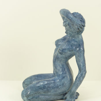「Alexandrie (bronze)」というタイトルの彫刻 Véronique Lopez-Boiteuxによって, オリジナルのアートワーク, 金属