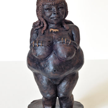 雕塑 标题为“La Vénus” 由Véronique Lopez-Boiteux, 原创艺术品, 兵马俑