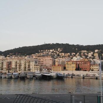 Photography titled "Port de NICE" by Véronique Marchese, Original Artwork