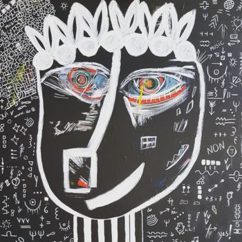 "King scissors" başlıklı Tablo Véronique Pinault tarafından, Orijinal sanat, Akrilik