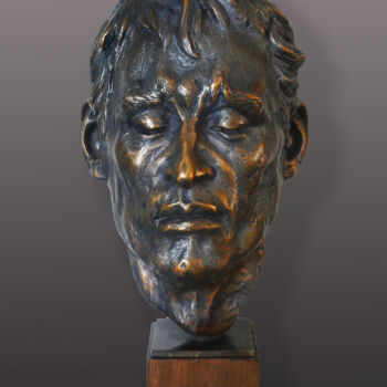 제목이 "Désenchanté Bronze"인 조형물 Pico Sculpteur로, 원작, 청동
