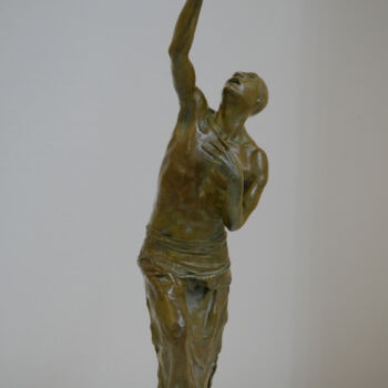 Escultura titulada "Butô V Bronze" por Pico Sculpteur, Obra de arte original, Bronce