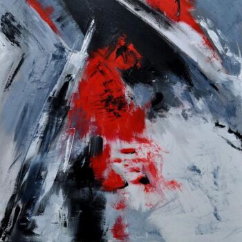 Painting titled "abstract 6690672" by Véronique Radelet, Original Artwork
