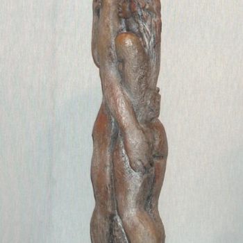 Sculpture titled "Grand couple" by Véronique Viala, Original Artwork