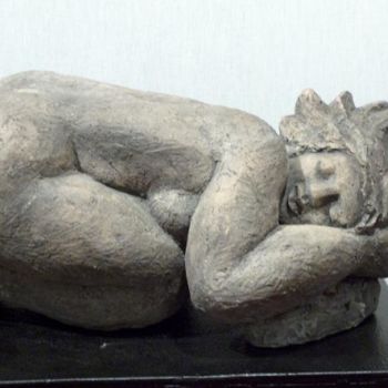 Sculpture titled "dormeuse" by Véronique Viala, Original Artwork