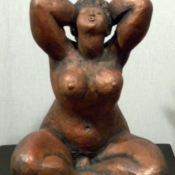 Sculpture titled "Prana" by Véronique Viala, Original Artwork