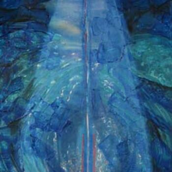 Pintura intitulada "Water 1" por Veryan Edwards, Obras de arte originais