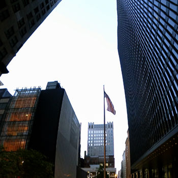 Photography titled "Federal Plaza" by Ars Photo/Grafica, Original Artwork