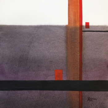 Schilderij getiteld "The choice. Abstrac…" door Natalia Veyner, Origineel Kunstwerk, Aquarel