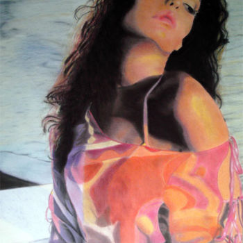 Painting titled "Manuela" by Vg-Art, Original Artwork, Other
