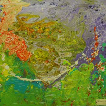 Painting titled "00300-1-naissance-d…" by Vgas, Original Artwork, Acrylic